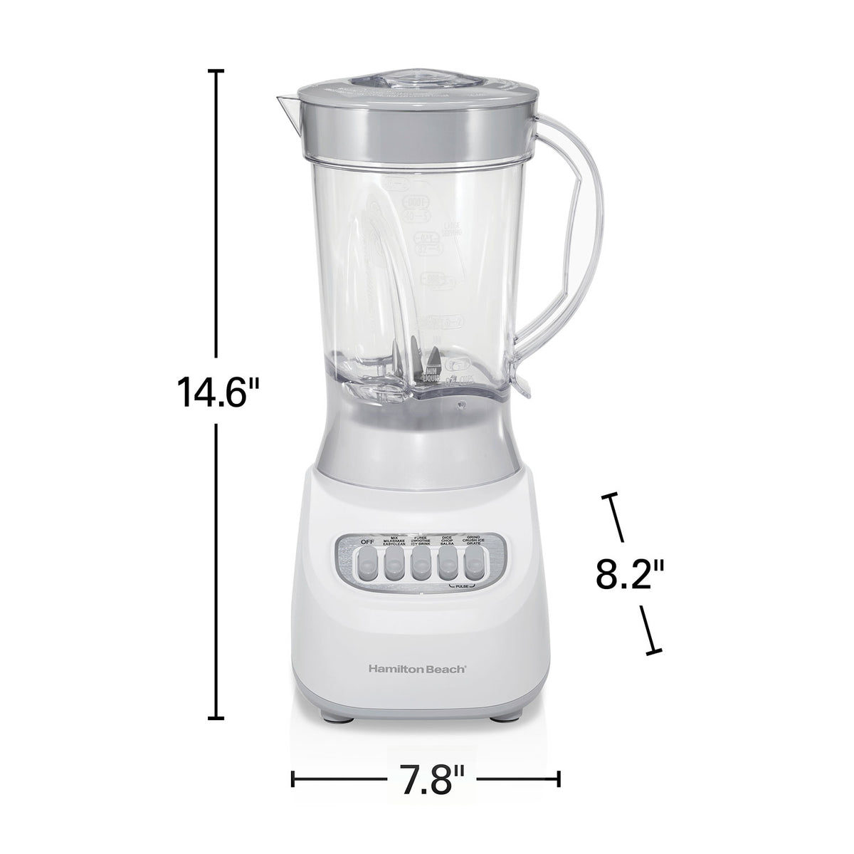 Licuadora Hamilton Beach HB50181 | 1.4L | 12 Funciones | 650W