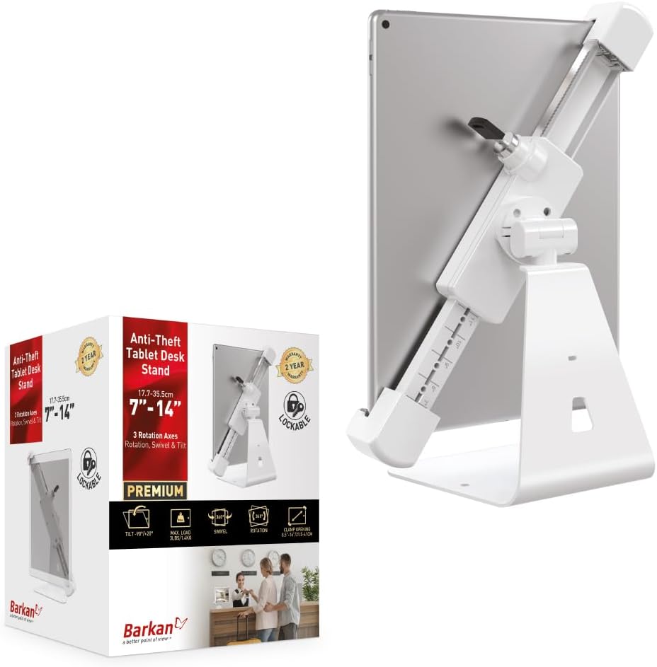 Soporte para Tablets Barkan | 7&quot; a 14&quot;