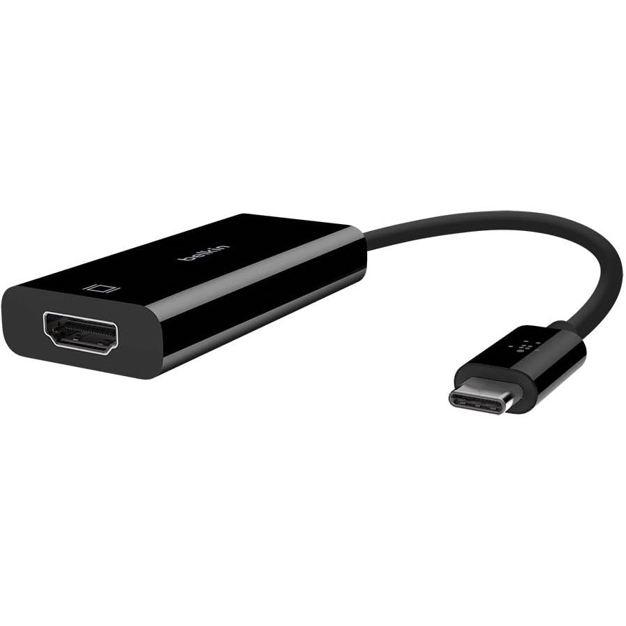 Adaptador USB-C a HDMI Belkin | Color Negro