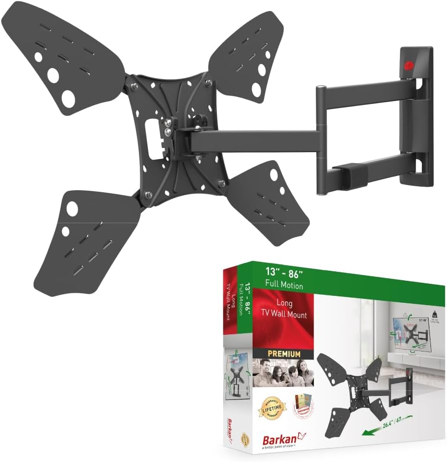 Soporte Barkan 3400L | Para Televisores de 13" a 86" | 40kg