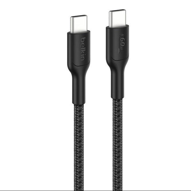 Cable Belkin USB-C to USB-C para Nintendo Switch 2 | 2.0m | Braided | 60W