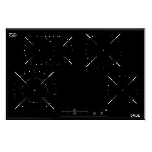 Estufa Electrica Drija Berlin 76 | 30&quot; | Vitroceramica | 4 Quemadores