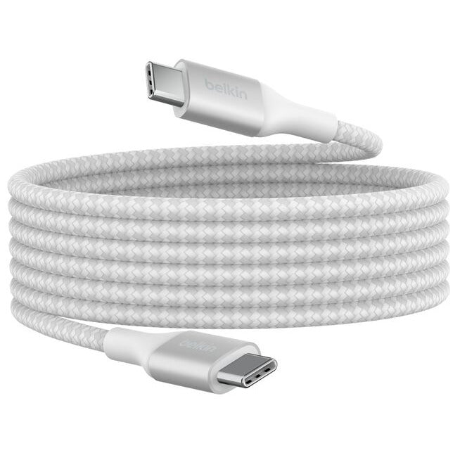 Cable Belkin CAB015bt2MWH | USB-C a USB-C | 240W | 2.0m