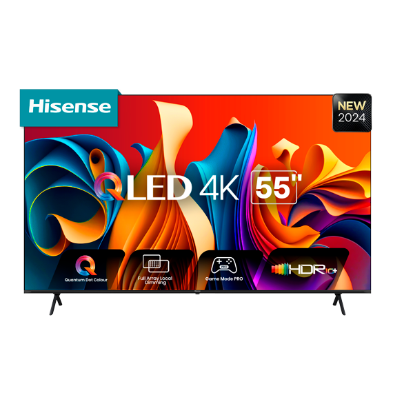 Televisor Hisense QLED 55Q6N | 55&quot; | 4K | HDMI | USB | Wi-Fi | Bluetooth