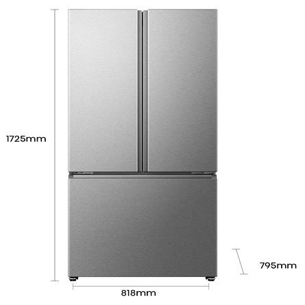 Refrigeradora Hisense RF220SI5A | Cross Door | 22.1 pies cúbicos