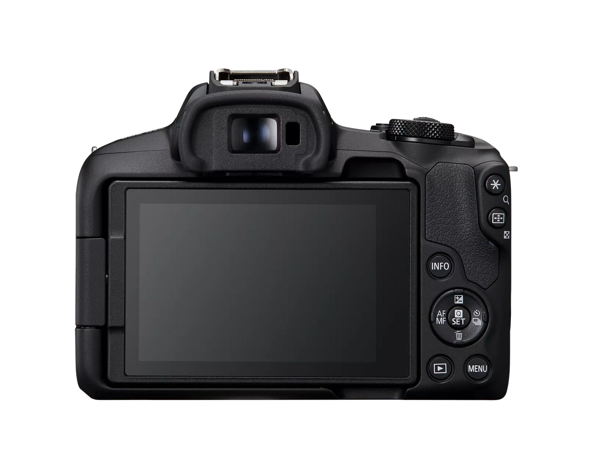Cámara Canon EOS R50 Content Creator Kit | DSLR | 24.2MP | Wi-Fi | 4K | UHD | Bluetooth | RF-S 18-45mm IS STM