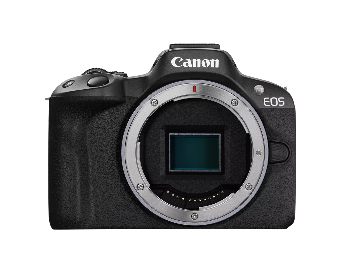 Cámara Canon EOS R50 Content Creator Kit | DSLR | 24.2MP | Wi-Fi | 4K | UHD | Bluetooth | RF-S 18-45mm IS STM
