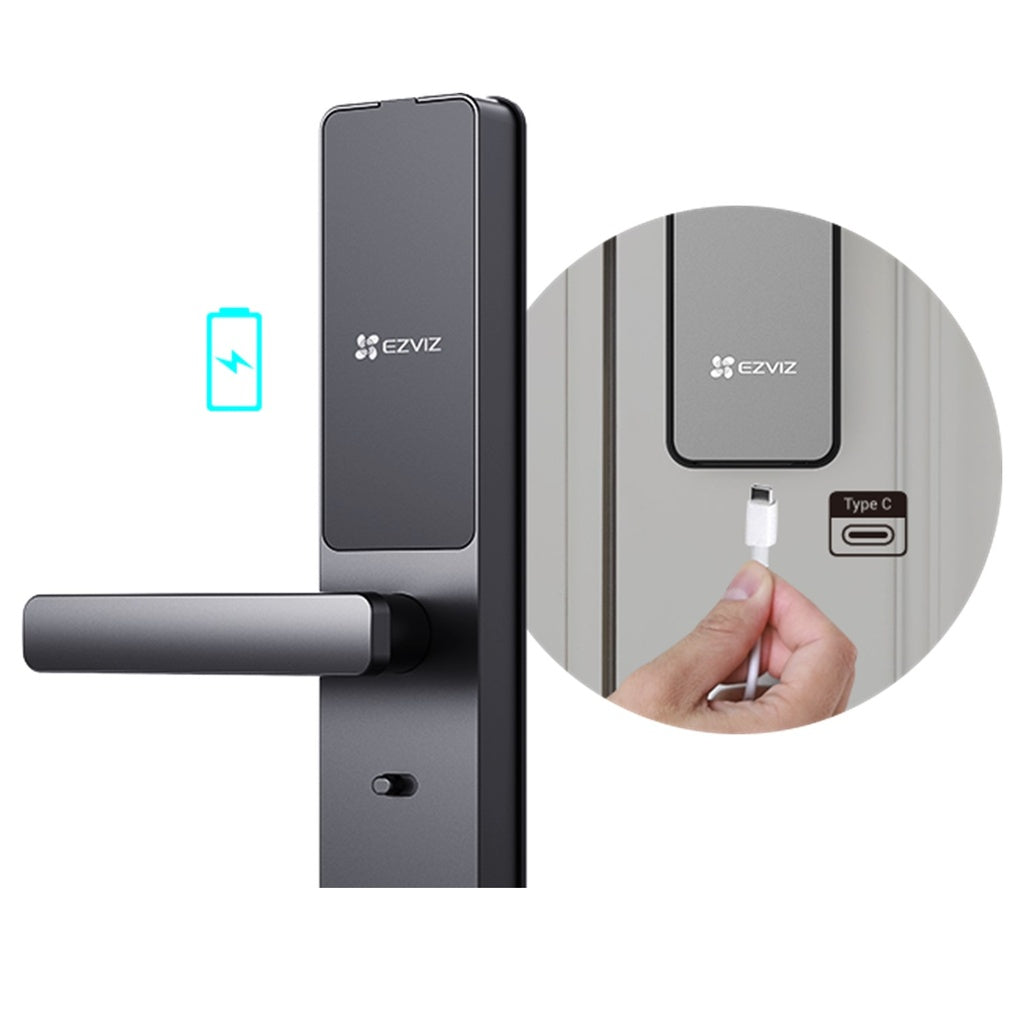 Cerradura Inteligente EZVIZ DL05 | Con Huella Dactilar