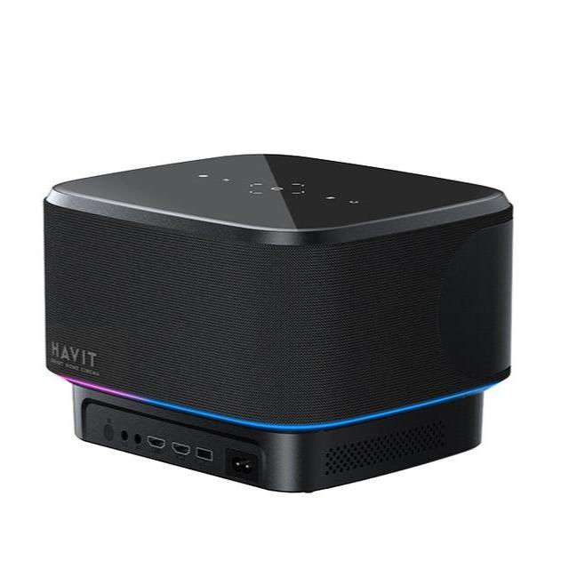 Proyector HAVIT PJ300 Pro | 550 Lúmens | Full HD | USB | HDMI | Wi-Fi