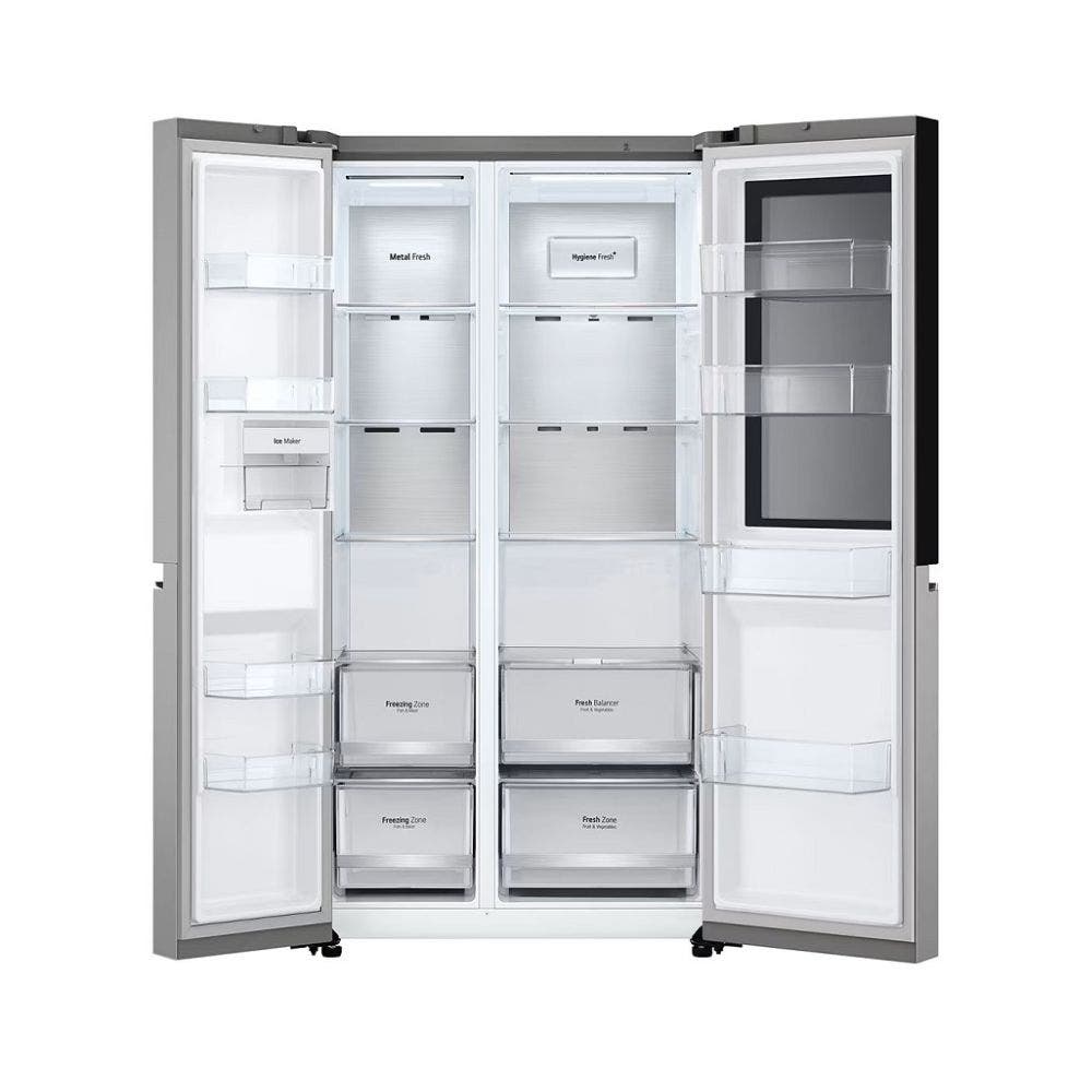 Refrigeradora LG Intaview Brushed LG VS25VVNW | 24 Pies Cúbicos | Side By Side