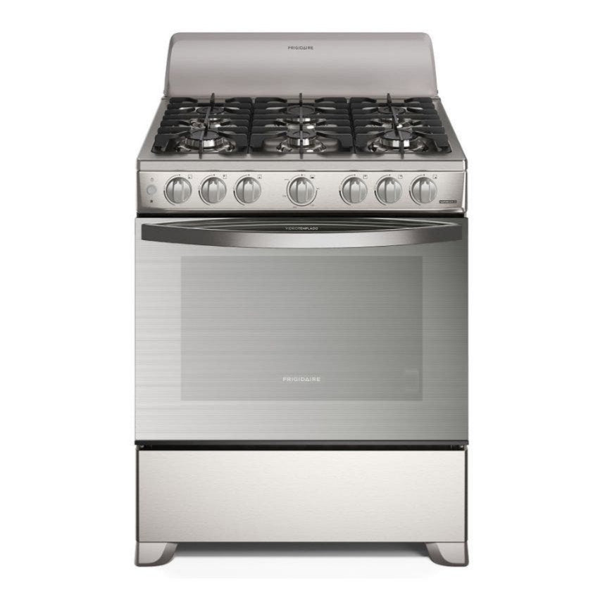 Estufa a Gas Frigidaire | 30" | 6 Quemadores | Acero Inoxidable
