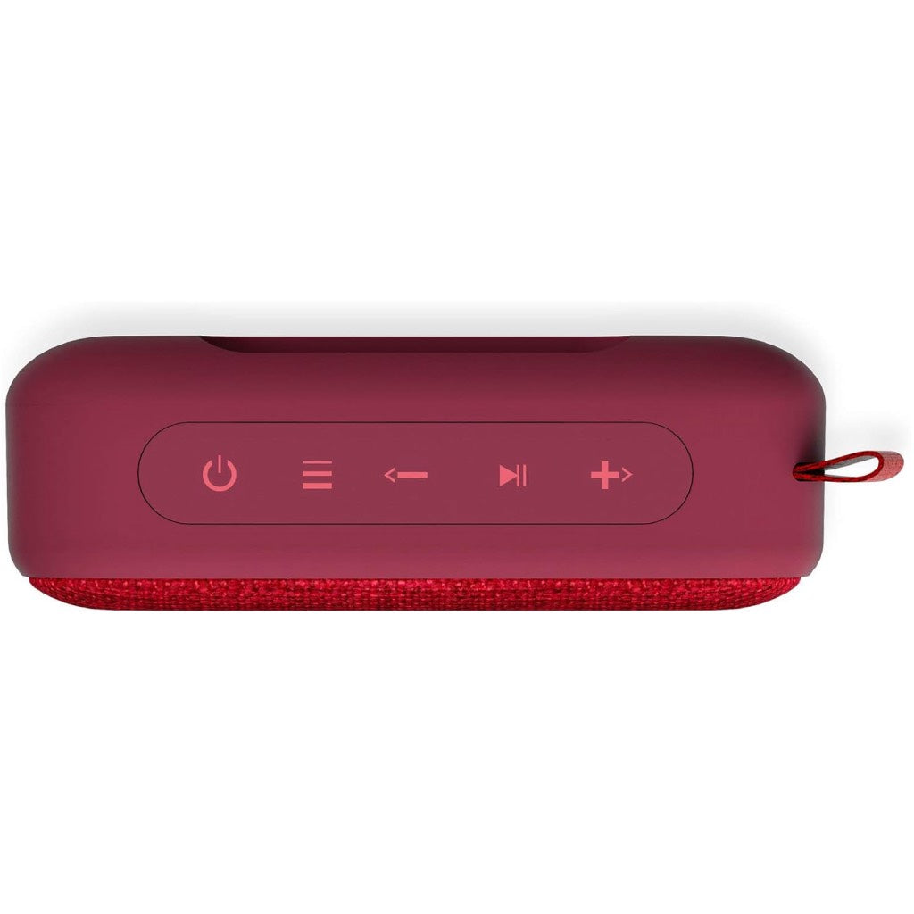 Bocina Energy Sistem Fabric Box | MicroSD | Bluetooth | Color Rojo