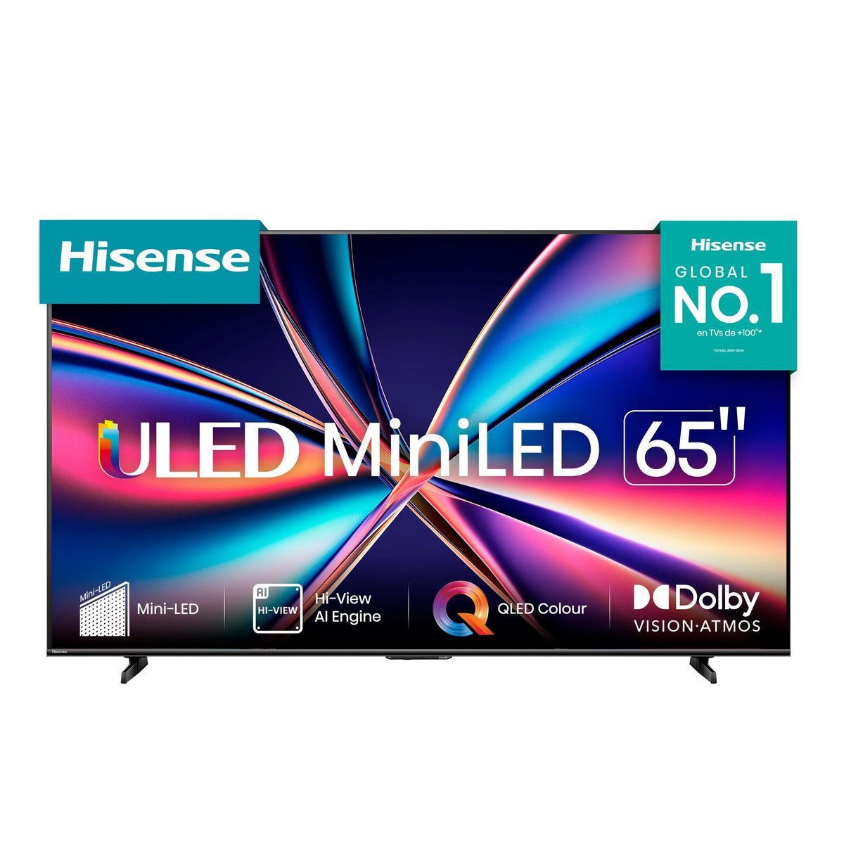 Televisor Hisense MiniLED 65U6QV | 65&quot; | 4K | VIDAA | HDMI | USB