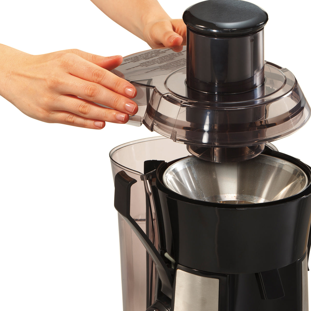 Extractor de Jugo Hamilton Beach Big Mouth | 800W | Color Negro