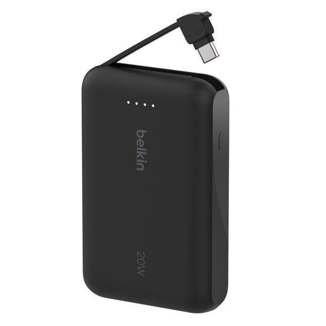 Cargador Belkin Power Bank 10K | 20W | Cable USB-C integrado