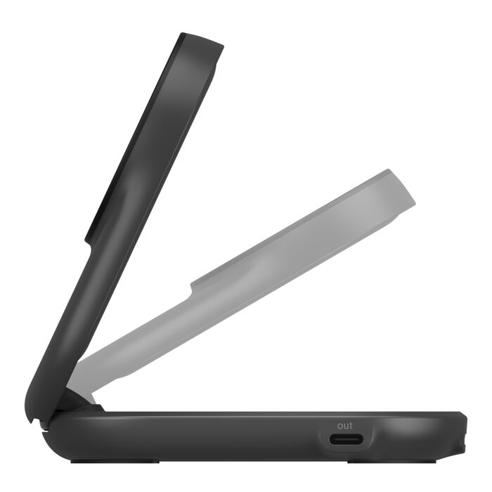 Cargador Belkin WIZ039ttBK | Qi2 2-in-1 | 25W | Plegable | Magnético | USB-C
