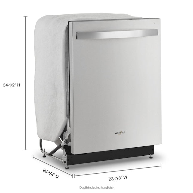Lavaplatos Whirlpool WDT730HAMZ | 24&quot; | Acero Inoxidable