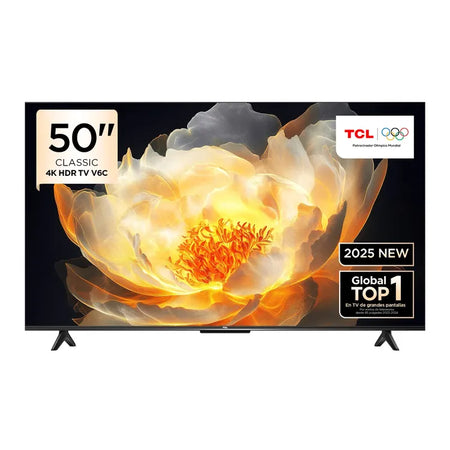 Televisor TCL 50V6C | 50" | 4K | Google TV | HDMI | USB | Wi-Fi | Bluetooth