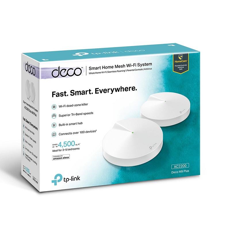 Router Inalámbrico TP-Link Deco-M9-2PA | Tipo Mesh | 2 Nodos