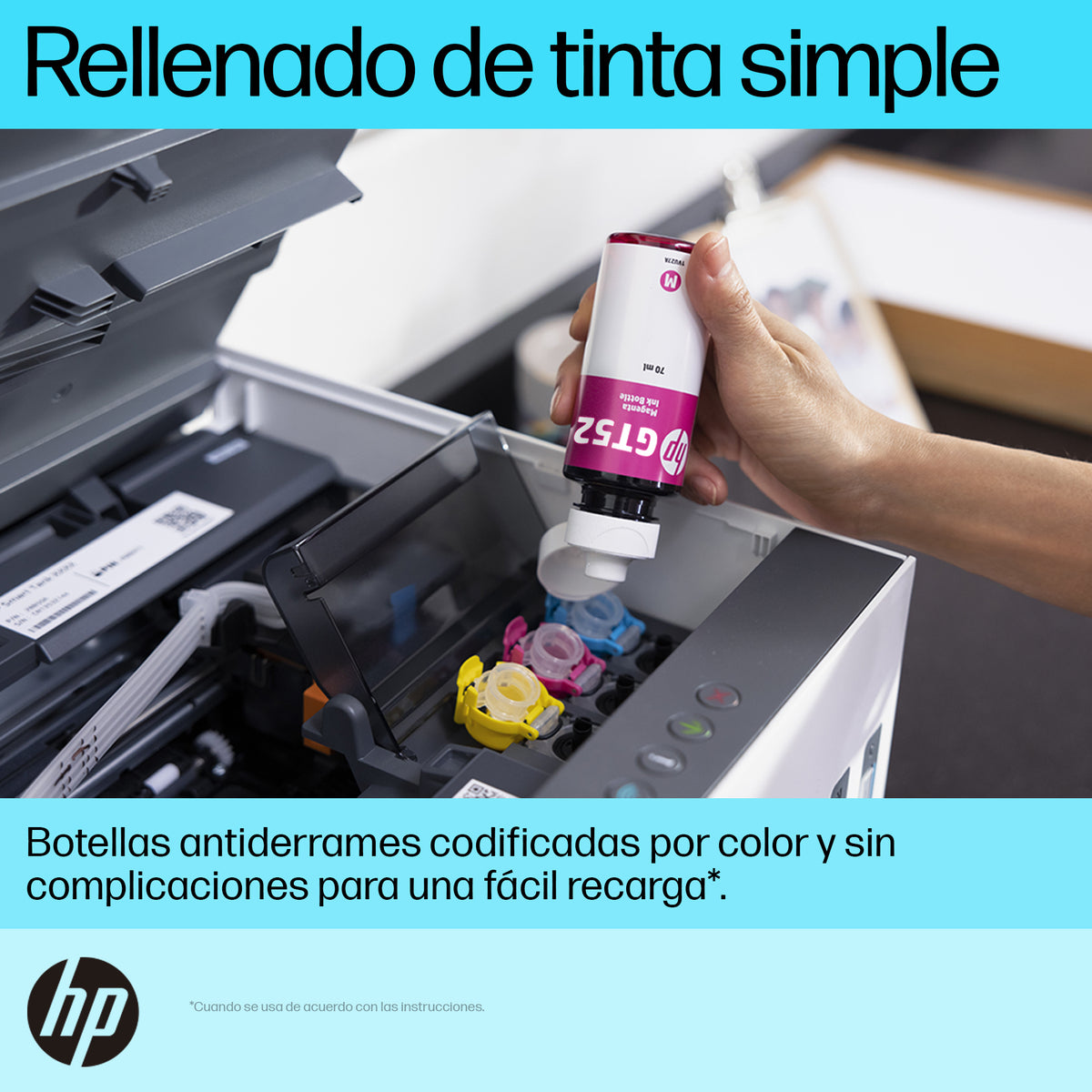 HP Smart Tank 720 | Multifuncional | Sistema de Tanque de Tinta | Wi-Fi