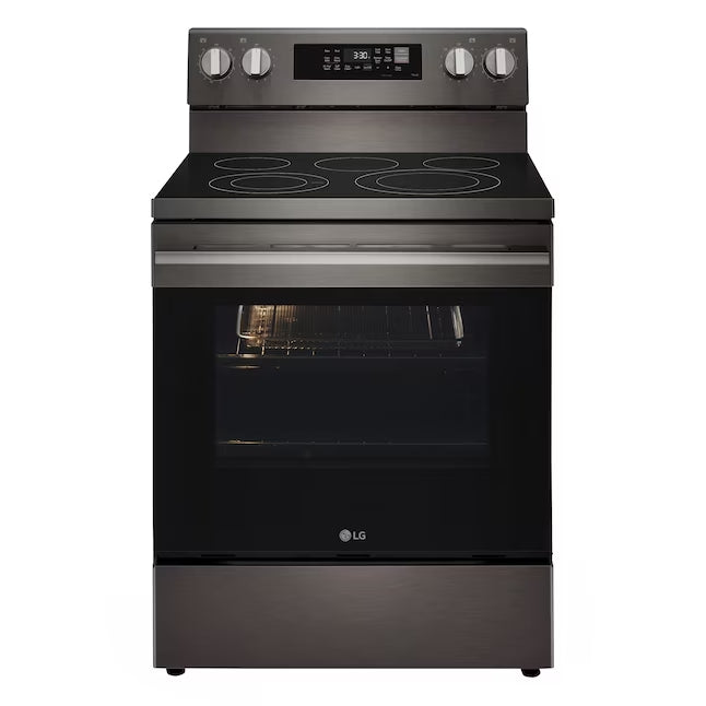 Estufa Eléctrica LG LREN6323ZE | Wi-Fi | Air Fry | Easy Clean | 30"