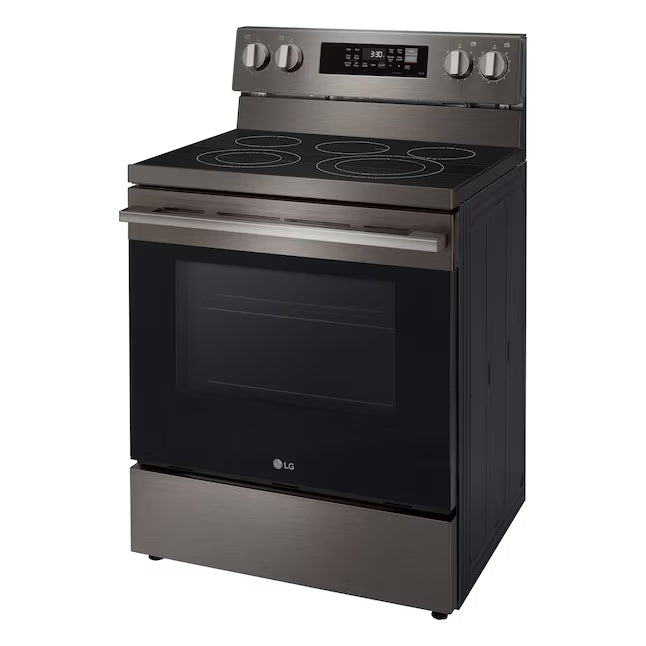 Estufa Eléctrica LG LREN6323ZE | Wi-Fi | Air Fry | Easy Clean | 30"