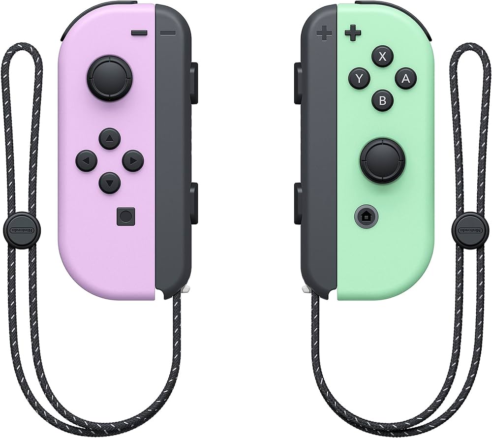 Control Inalámbrico Nintendo Switch Joy-Con (L/R) | Color Morado/ Verde