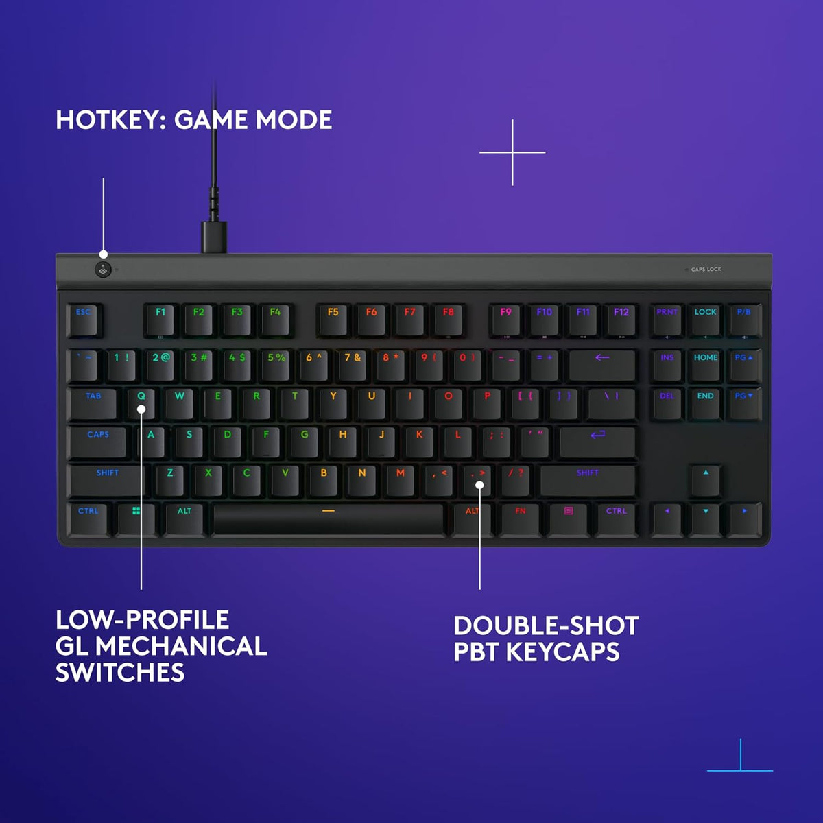 Teclado Logitech G515 | Tenkeyless | Retroiluminado