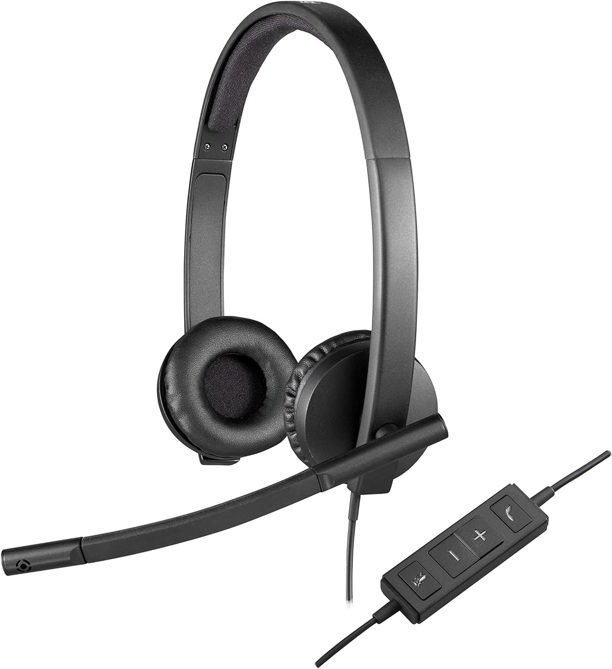 Audífonos Headset Logitech H570E | Color Negro
