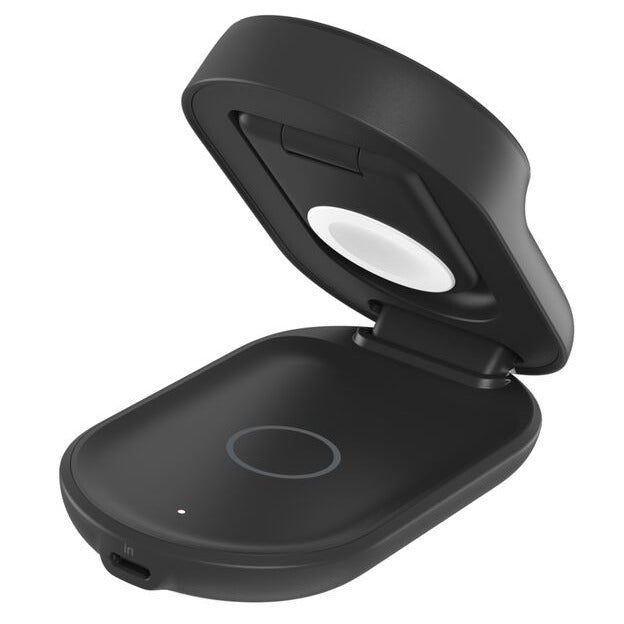 Cargador Belkin WIZ037ttBK | Qi2 3-in-1 | 25W | Plegable | Magnético | USB-C