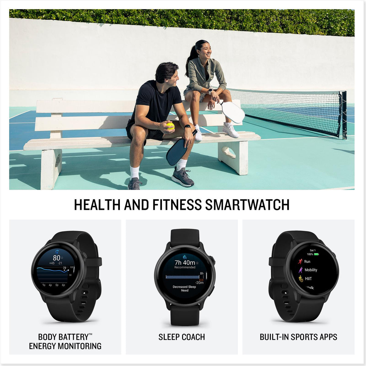 Garmin VivoActive 5 Amoled | Reloj Inteligente