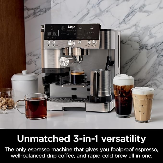 Cafetera Espresso Ninja Serie Luxe ES601