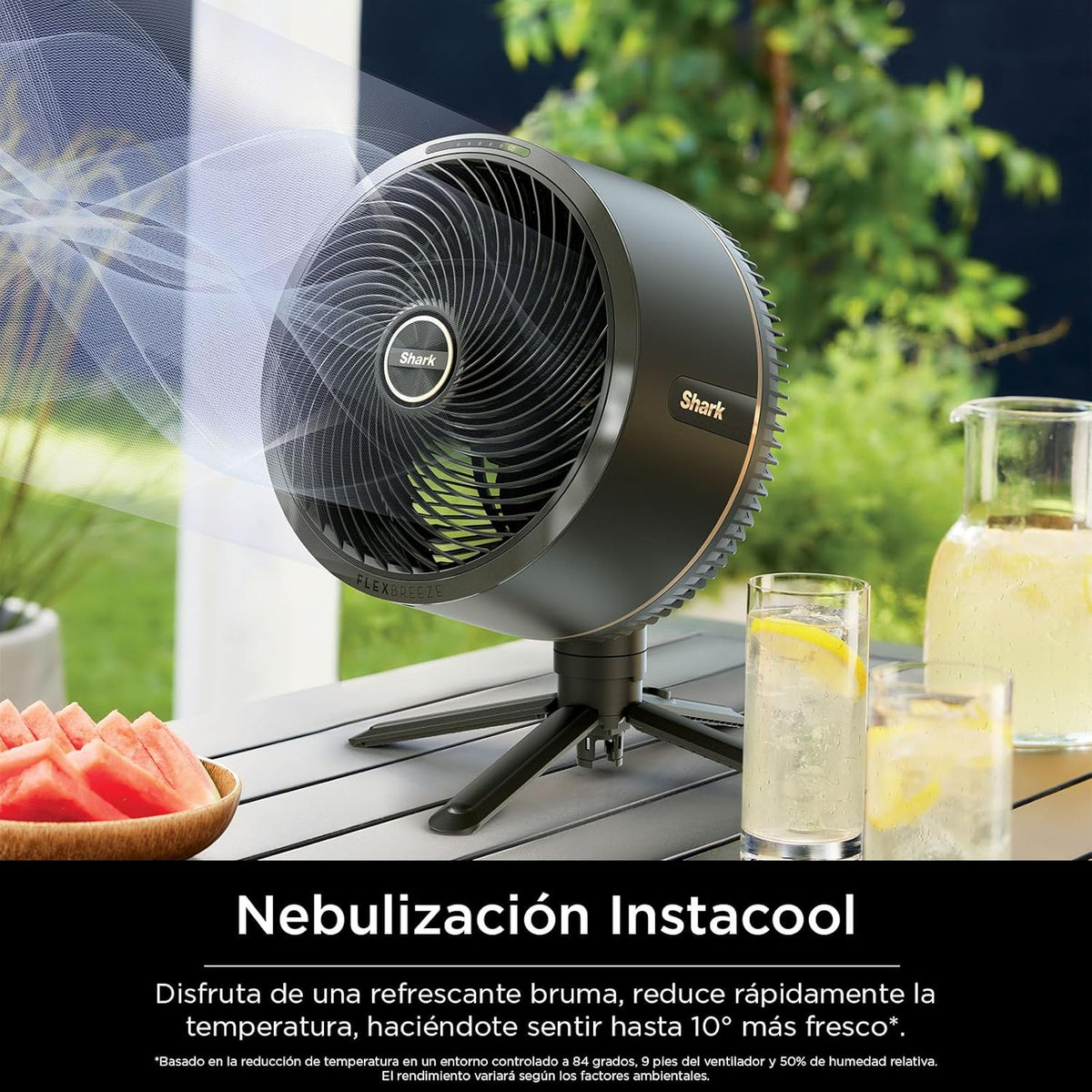 Abanico Shark Flexbreeze FA222LAA | Pedestal | Instacool