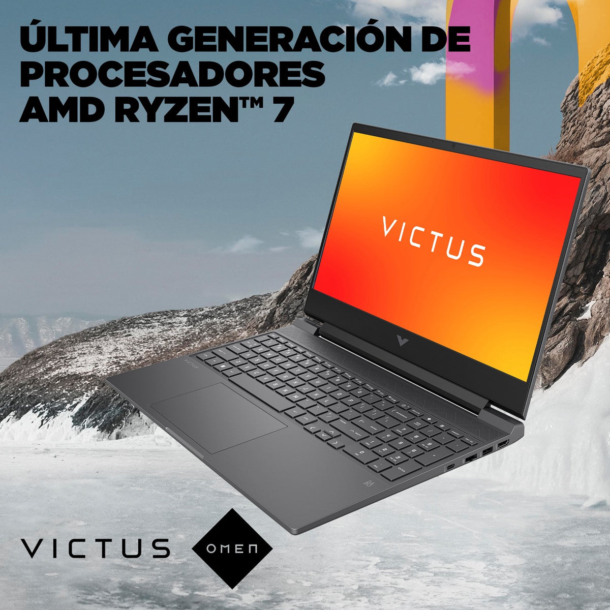 HP Victus 15-FB0125LA | AMD Ryzen 7 5800H  | 16GB RAM | 512GB SSD | 15.6&quot; | Windows 11