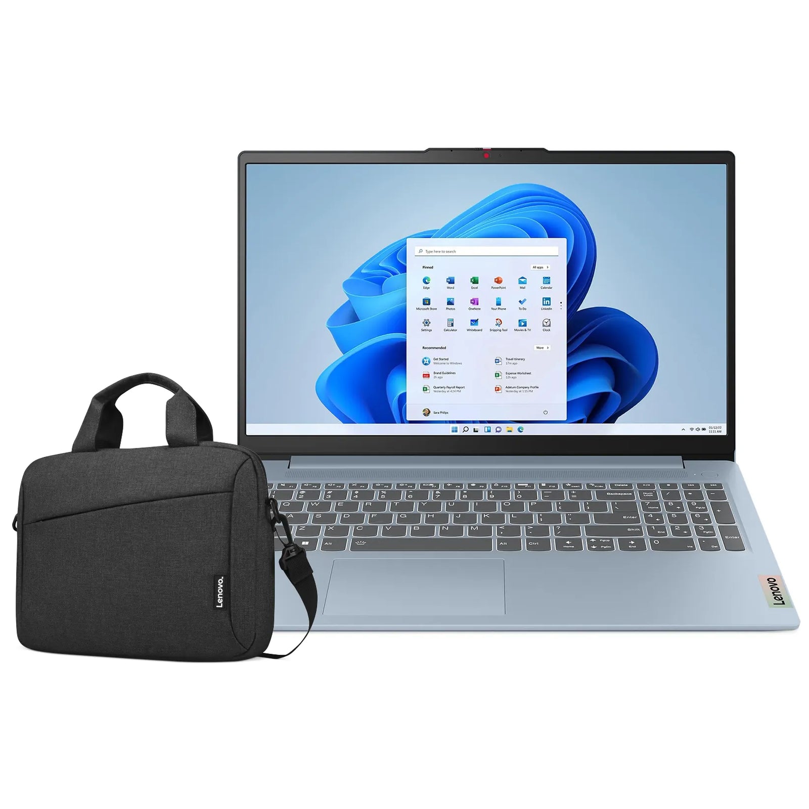 Lenovo IdeaPad Slim 3 15AMN8 | AMD Ryzen 5 40 | 16GB RAM | 512GB SSD | 15.6" | Windows 11 Home + Maletín