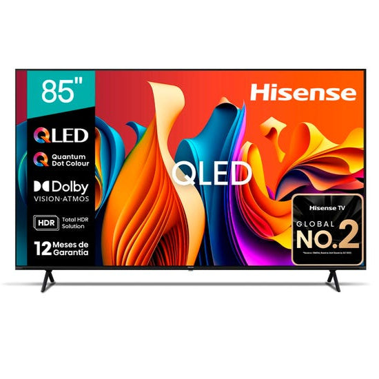 Televisor Hisense QLED 85Q6N | 85&quot; | 4K | HDMI | USB | Wi-Fi | Bluetooth