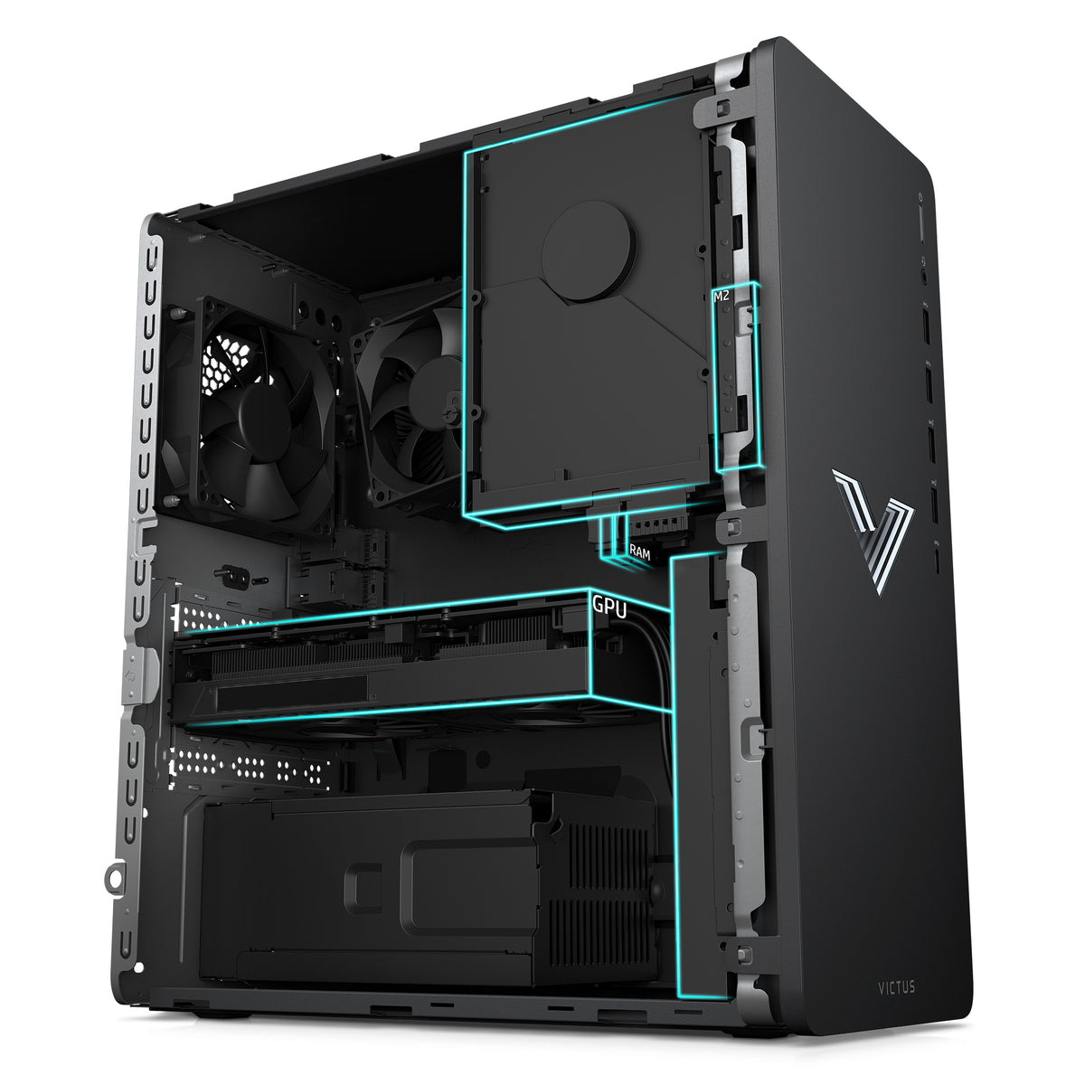 Victus Tower By HP TG02-2018LA | Intel Core i7 14700F | 16GB RAM | 1TB SSD | GeForce RTX 4060 | Windows 11