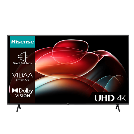 Televisor Hisense UHD 43A61KV | 43" | 4K | VIDAA | HDMI | USB | Wi-Fi | Bluetooth