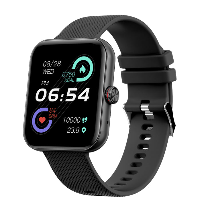 Reloj Inteligente AIWA AIWATCH Sport | Marco Negro | Correa Negra - Multimax