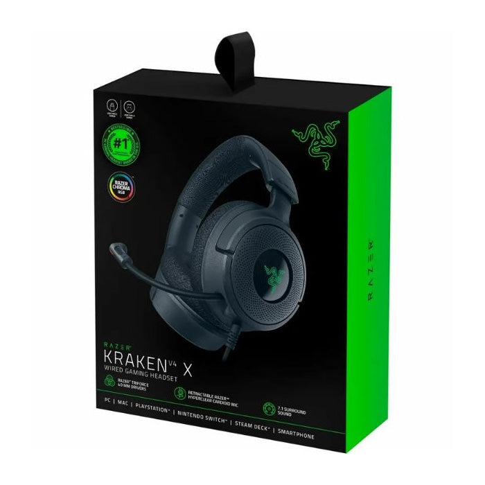 Razer Kraken V4 X | Headset Gaming | Chroma RGB | USB-C