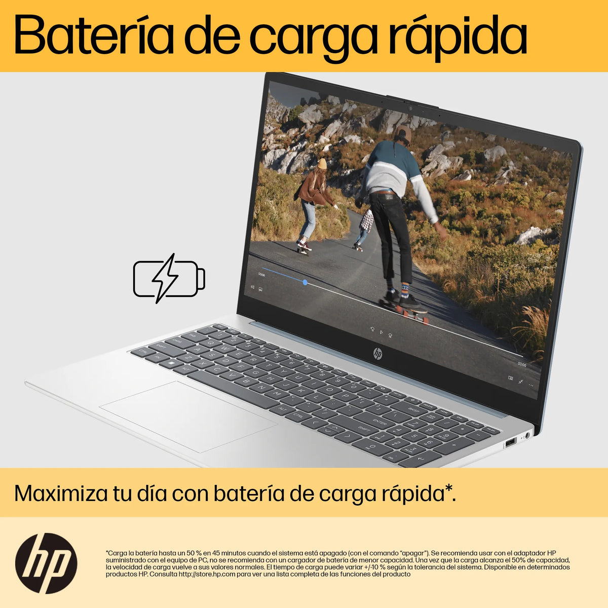 HP 15-FC0230LA | AMD Ryzen 3-7320U | 8GB RAM | 512GB SSD | 15.6" | Windows 11 Home