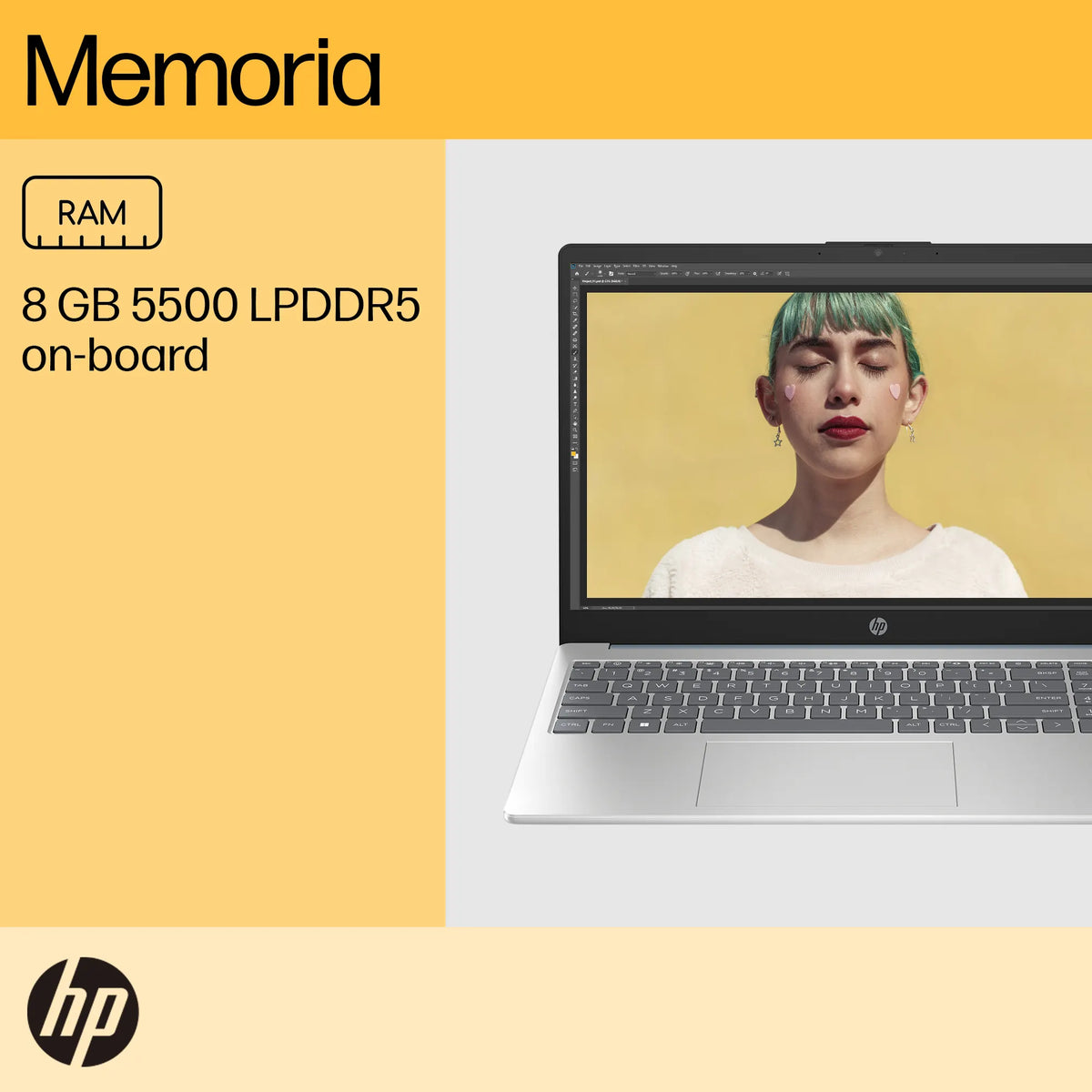 HP 15-FC0250LA | AMD Ryzen 5-7520U | 8GB RAM | 512GB SSD | 15.6" | Windows 11 Home