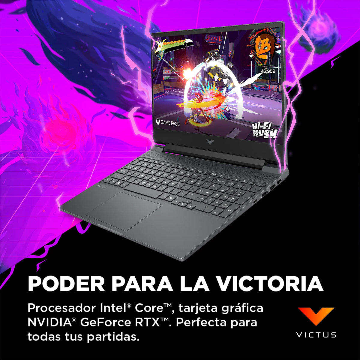 HP Victus 15-FA2014LA | Intel Core i5-13420H | 16GB RAM | 512GB SSD | 15.6" | GeForce RTX 3050 | Windows 11 Home