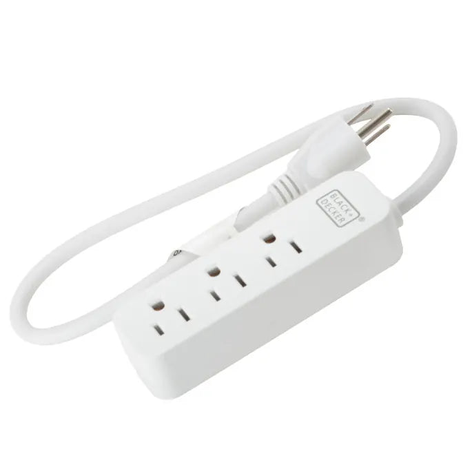 Regleta Black & Decker BDE9720031 | 3 Outlet | 3 Pies