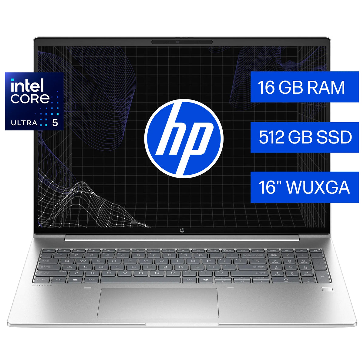 HP ProBook 4G1 AI | Intel Ultra 5-225U | 16GB RAM | 512GB SSD | 16" | Windows 11 Pro