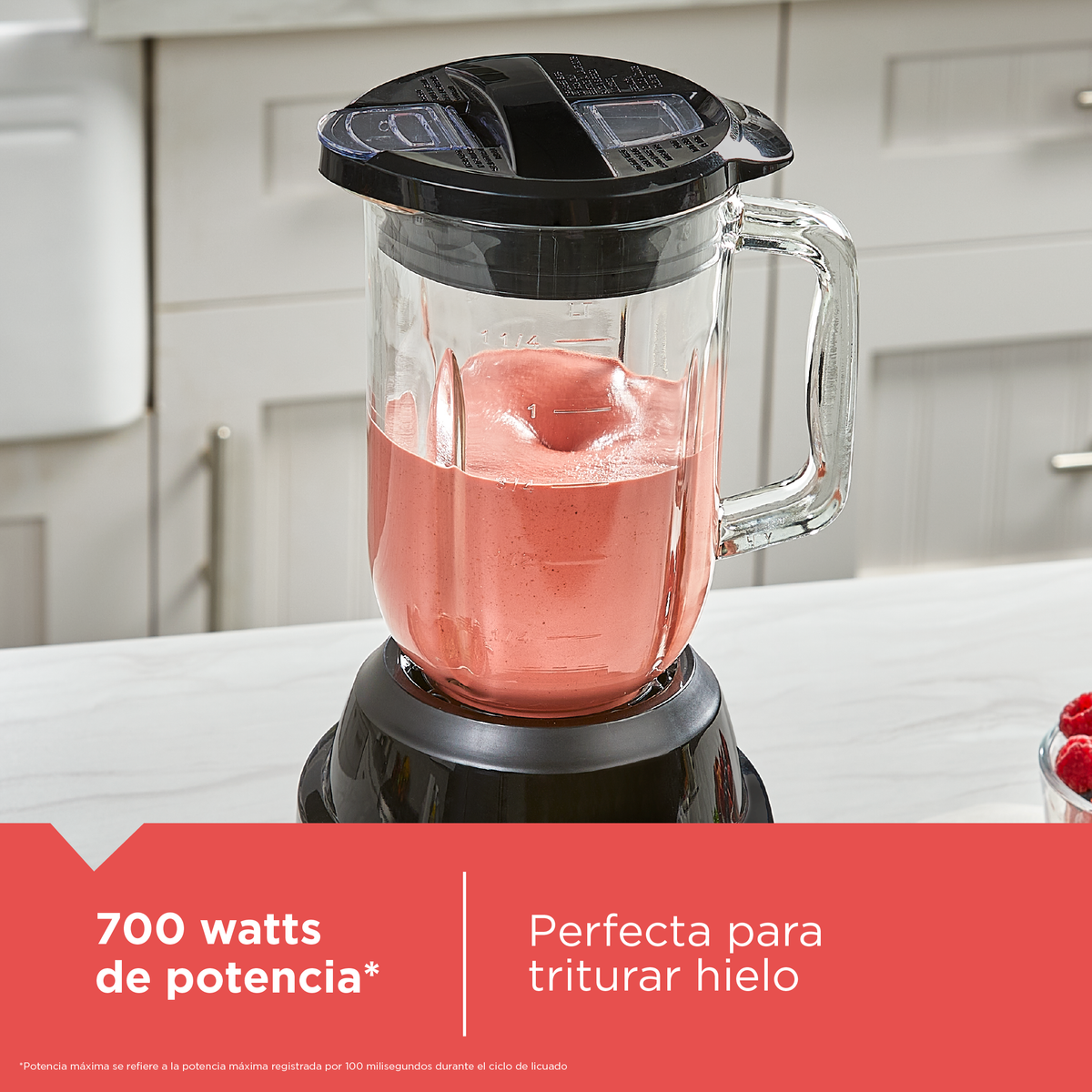 Licuadora Black &amp; Decker BL0876 | Vidrio | 700W | 8 Velocidades