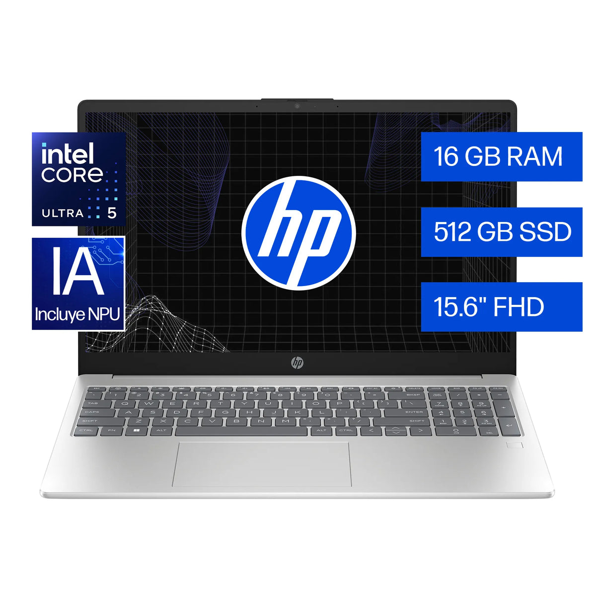 HP 15-FD1251LA | Intel Ultra 5-125H | 16GB RAM | 512GB SSD | 15.6