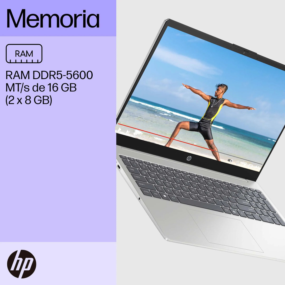 HP 15-FD1251LA | Intel Ultra 5-125H | 16GB RAM | 512GB SSD | 15.6" | Windows 11