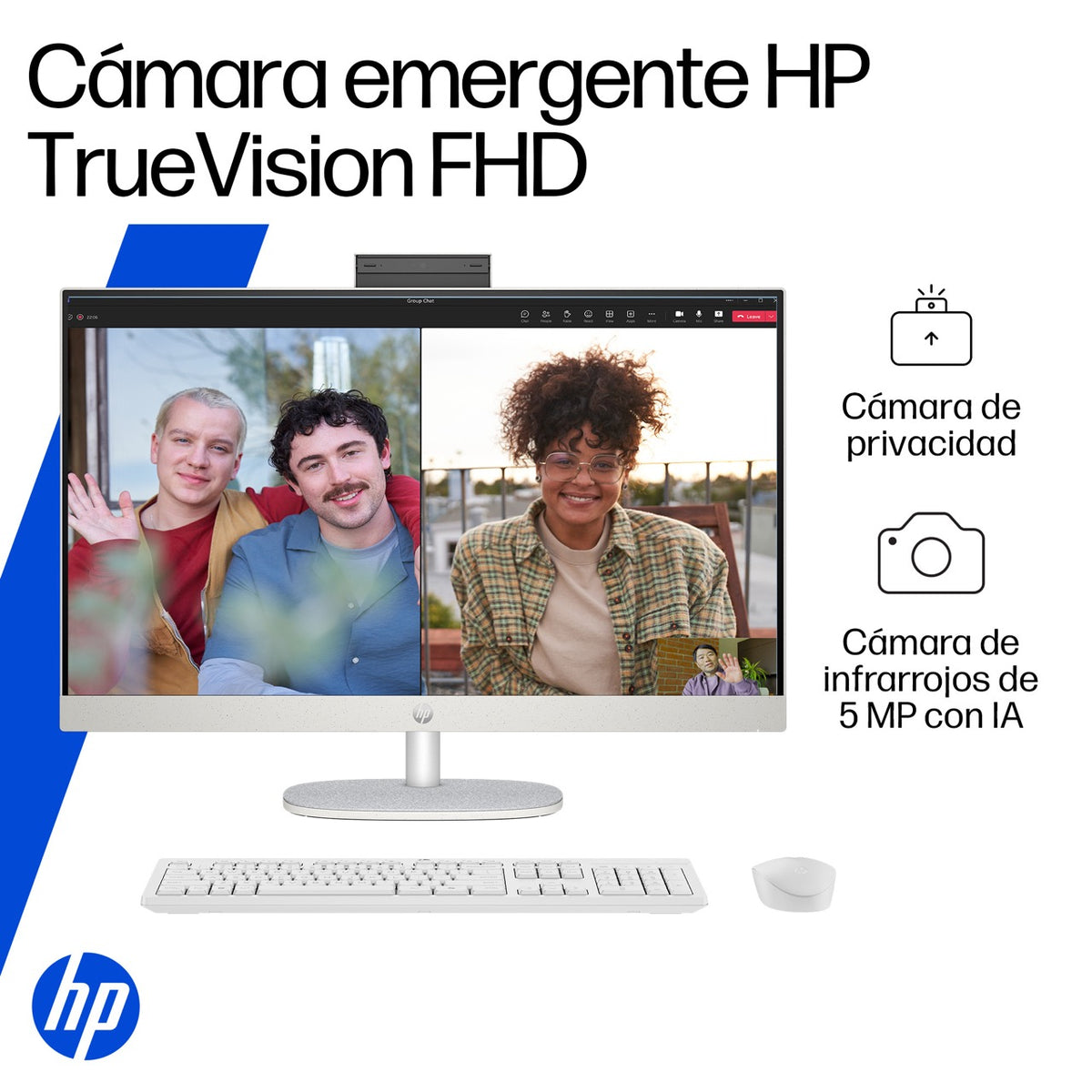 HP 27-CT2276LA | AMD Ryzen AI 7-350 | 32GB RAM | 1TB SSD | 27" | Windows 11 Home