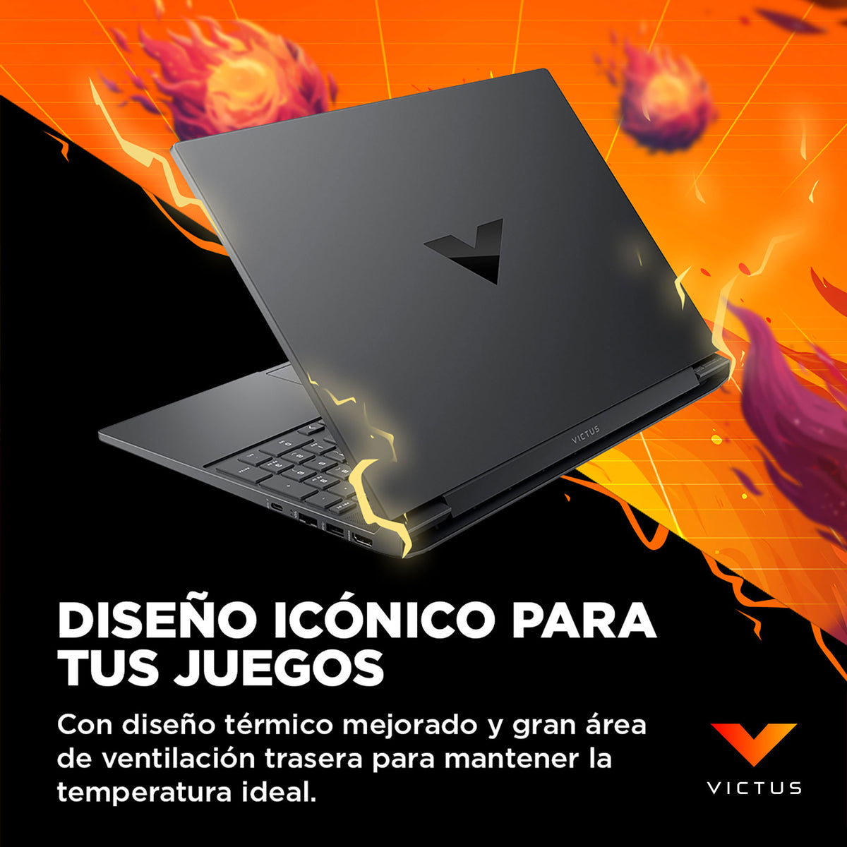 HP Victus 15-FB3021LA | AMD Ryzen 7-7445H | 16GB RAM | 512GB SSD | 15.6&quot; | GeForce RTX 4050 | Windows 11